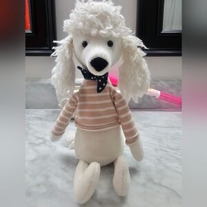 Jellycat Beatnik Buddy Poodle 12" Plush - Rare
Retired - French Style Dog VGUC